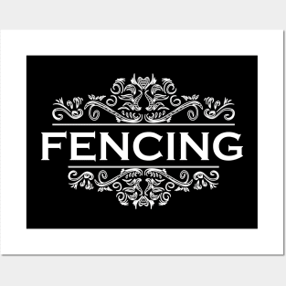 Sports Fencing Posters and Art